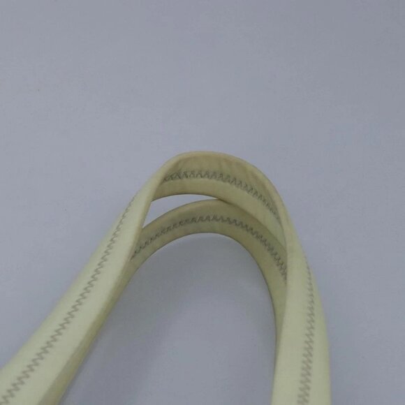 PRADA Tote Bag Nylon White Silver Auth 99539 - Picture 9 of 16